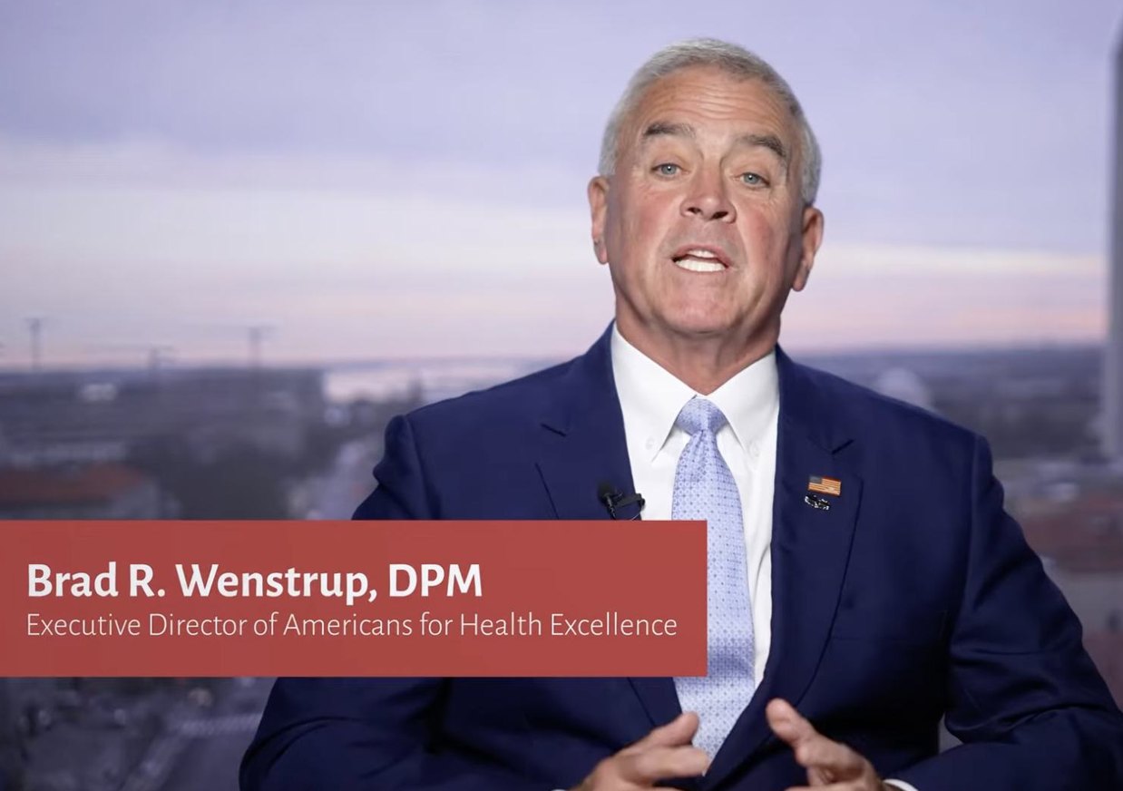 Brad R. Wenstrup, DPM, Executive Director of Americans for Health Excellence